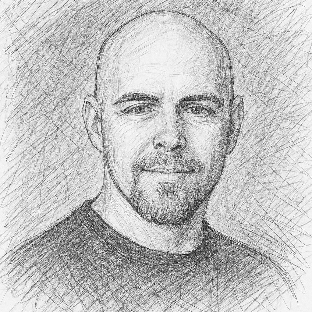 Sketch image of me